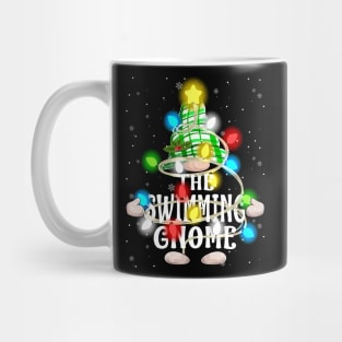 The Swimming Gnome Christmas Matching Family Shirt Mug